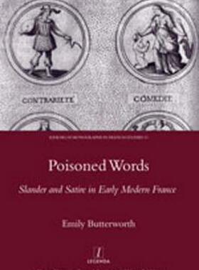 【预售】Poisoned Words: Slander and Satire in Early Modern