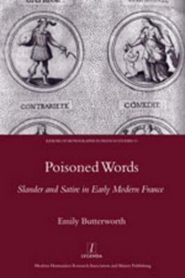 【预售】Poisoned Words: Slander and Satire in Early Modern