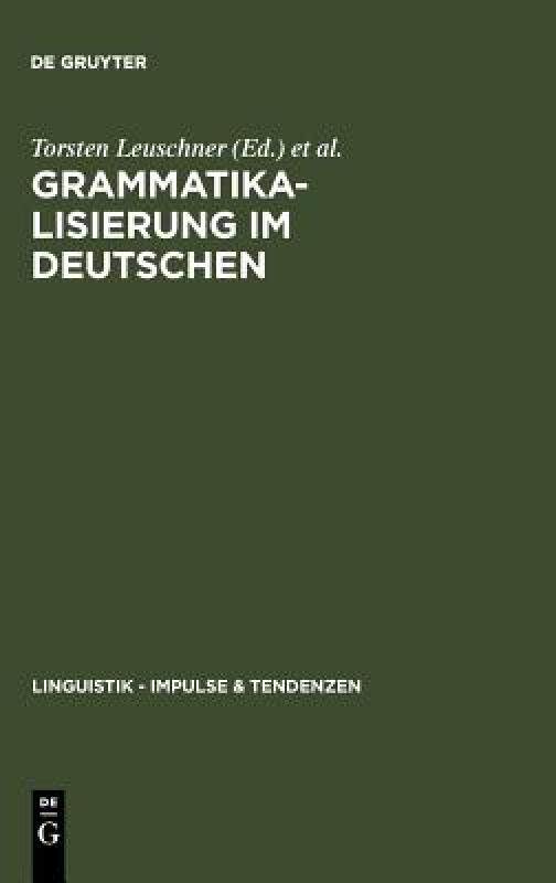【预售】Grammatikalisierung Im Deutschen