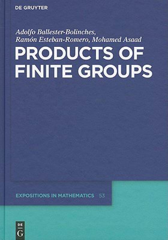 【预售】Products of Finite Groups