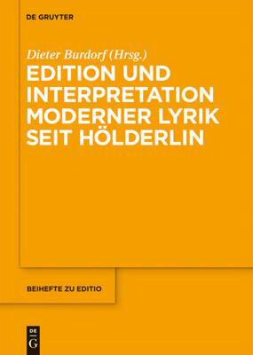 【预售】Edition Und Interpretation Moderner Lyrik Seit