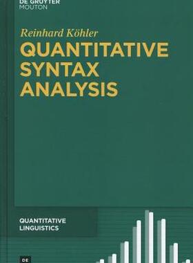 【预售】Quantitative Syntax Analysis