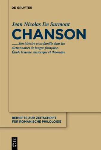 【预售】Chanson: Son Histoire Et Sa Famille Dans les - 封面