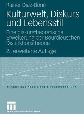 【预售】Kulturwelt, Diskurs Und Lebensstil: Eine