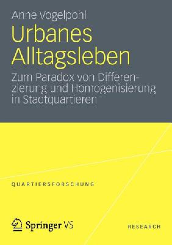 【预售】Urbanes Alltagsleben: Zum Paradox Von