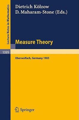 【预售】Measure Theory Oberwolfach 1983: Proceedings of the