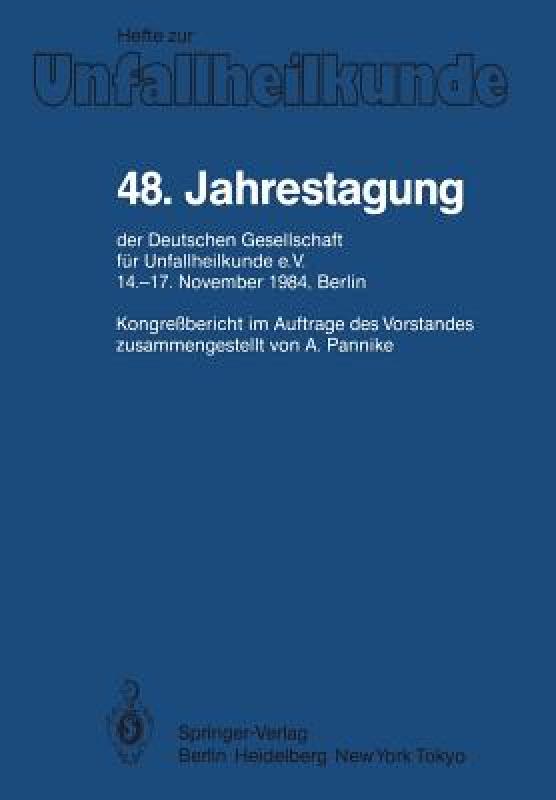 【预售】48. Jahrestagung Der Deutschen Gesellschaft Fur