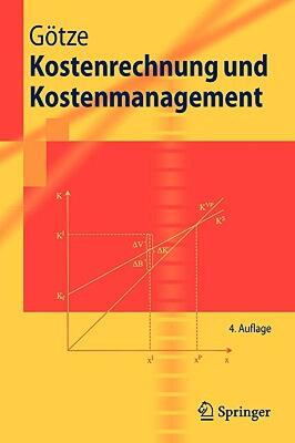 【预售】Kostenrechnung Und Kostenmanagement