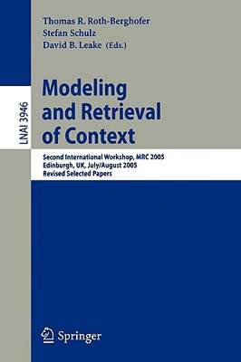 【预售】Modeling and Retrieval of Context: Second