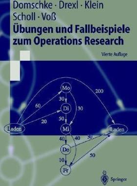 【预售】Bungen Und Fallbeispiele Zum Operations Research