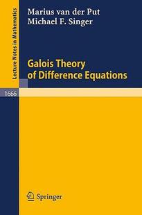 预售 Difference Galois Equations Theory
