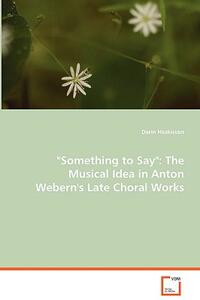【预售】Something to Say