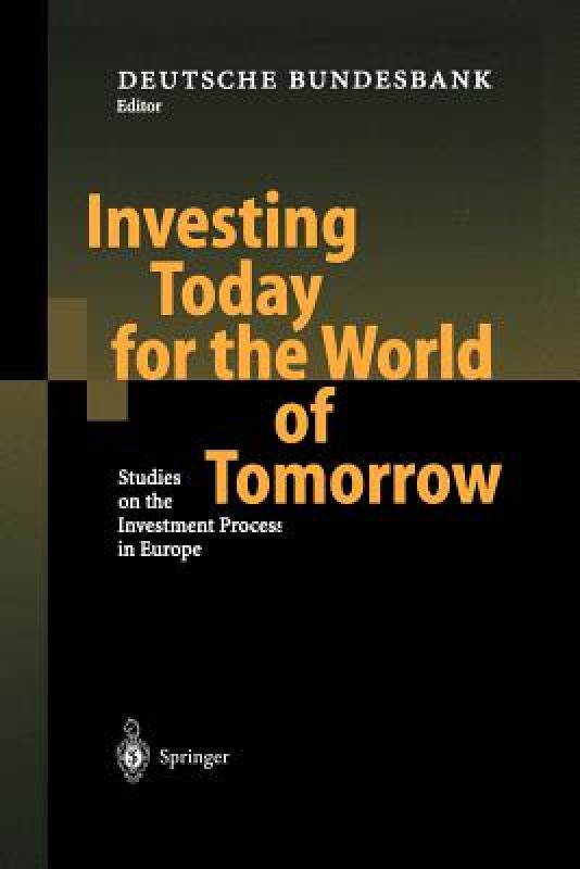 【预售】investing today for the world of tomorrow: studies