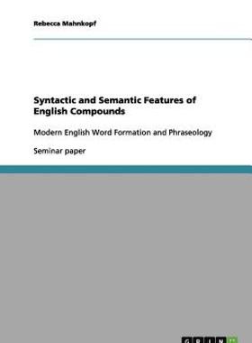 【预售】Syntactic and Semantic Features of English