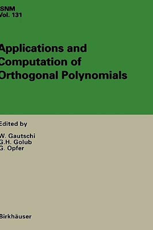 【预售】Applications and Computation of Orthogonal