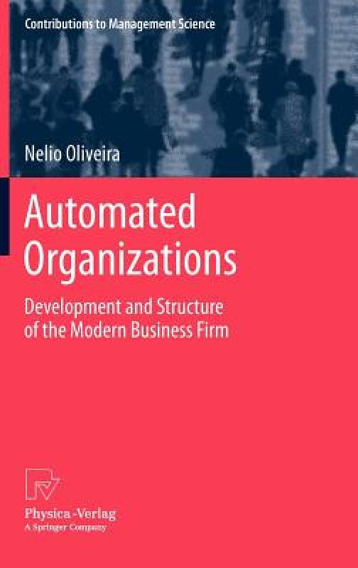 【预售】Automated Organizations: Development and Structure