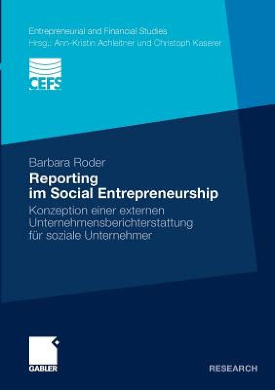 【预售】Reporting Im Social Entrepreneurship: Konzeption