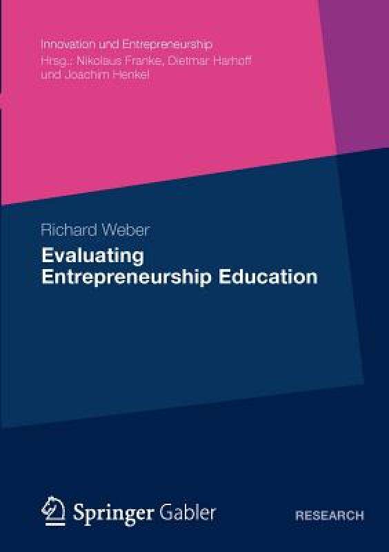 【预售】Evaluating Entrepreneurship Education