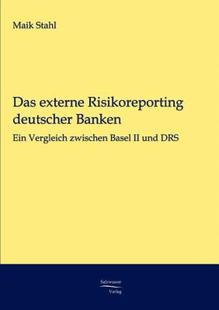 预售 Deutscher Das Risikoreporting Banken Externe