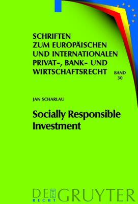 【预售】Socially Responsible Investment: Die deutschen und
