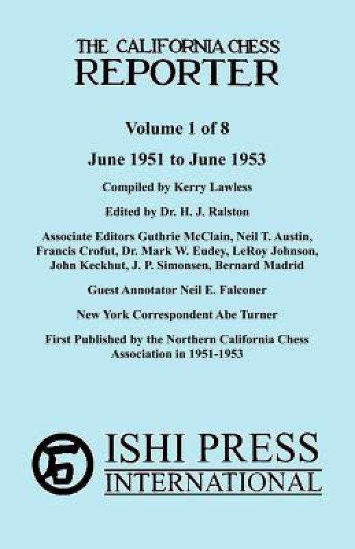 【预售】California Chess Reporter 1951-1953