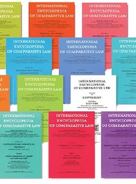 【预售】International Encyclopedia of Comparative Law:
