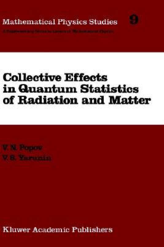 【预售】Collective Effects in Quantum Statistics of