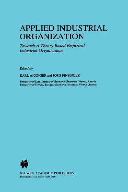 【预售】Applied Industrial Organization: Towards a