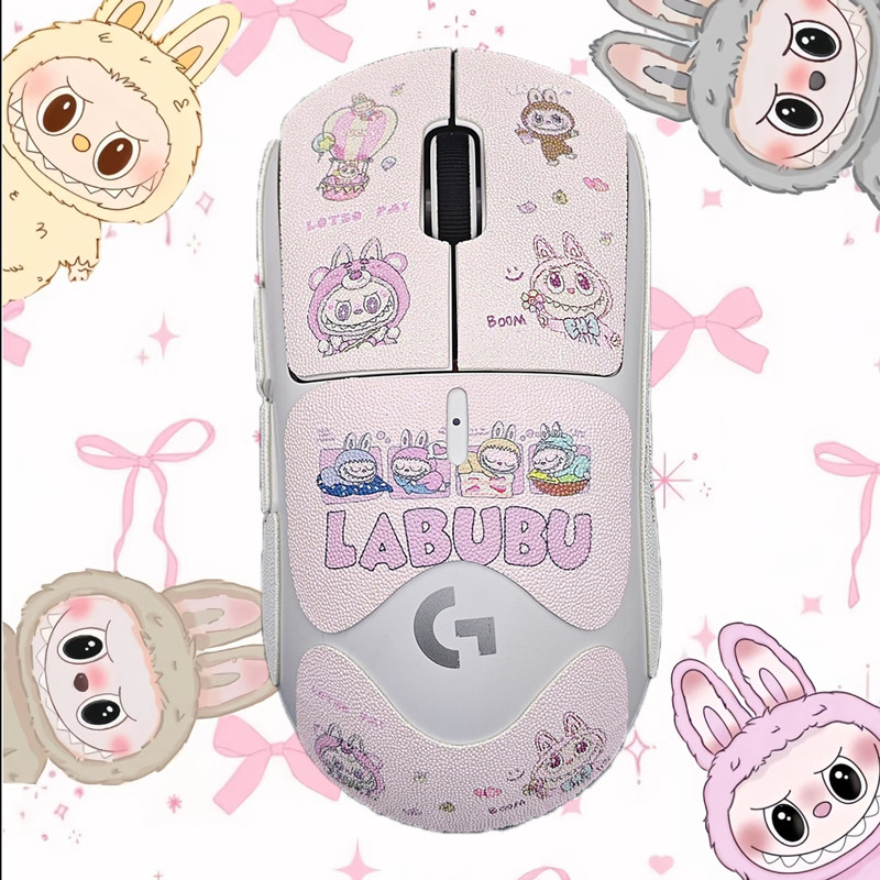 适用于迈从A5V3鼠标防滑贴MCHOSE A5PRO MAX定制带背贴蜥蜴皮防汗