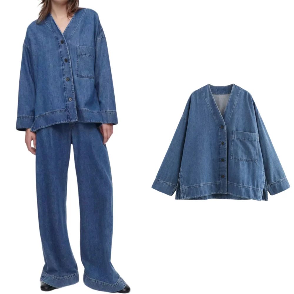 BM&MD&ZA2024 new summer women's clothing loose versatile sli