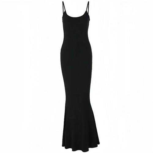 Women's Casual Lounge Slip Long Dress Sexy Sleeveless Backle