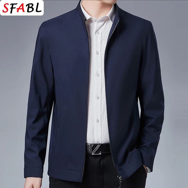 Solid Quality Men's Jacket Business Casual Luxury Blazer for