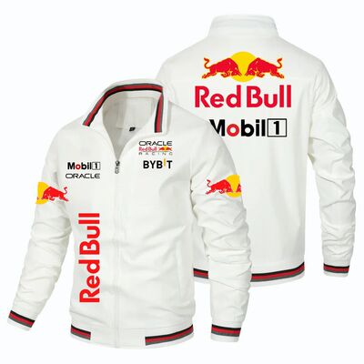 Red Bull 2025 New Men's and Women's Racing Jacket Red Bull O