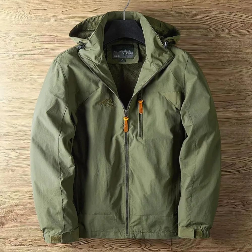 Men's Fashion Spring and Autumn Casual Outdoor Jackets Thin