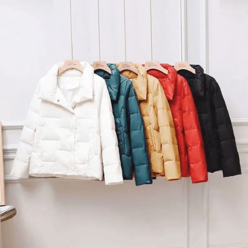 Down Cotton Jacket Womens Clothes 2024 New Winter Jacket Kor