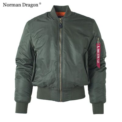 Military tactical Male Army MA-1 Flight Bomber Jacket Baseba