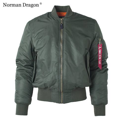 Military tactical Male Army MA-1 Flight Bomber Jacket Baseba