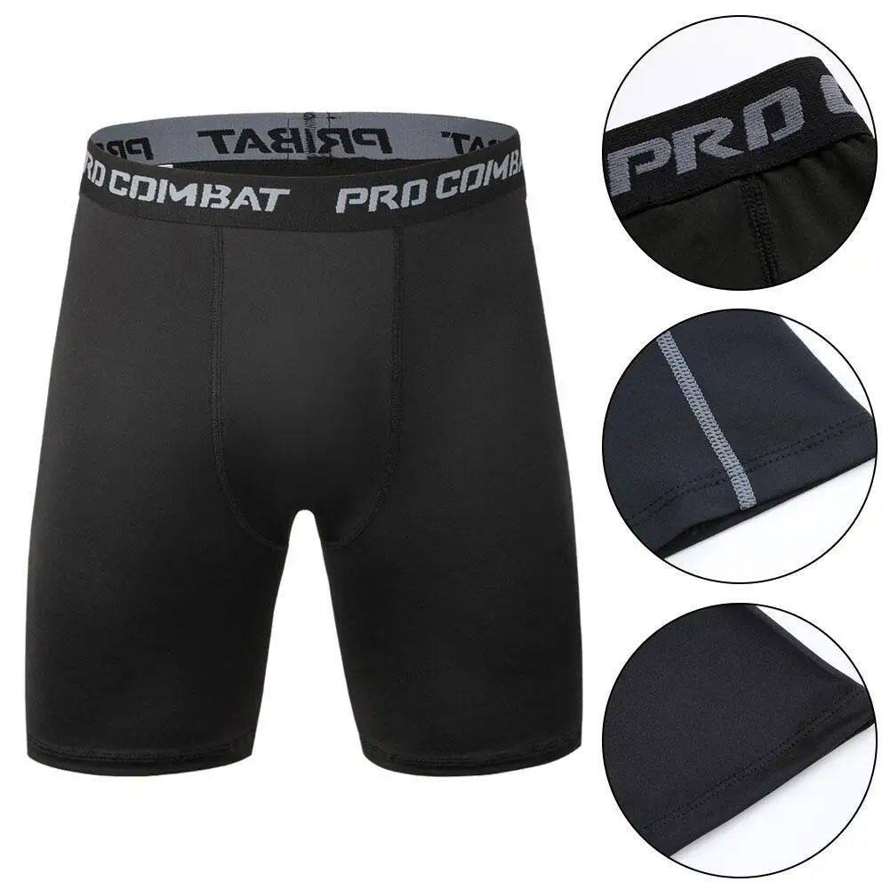 Sports Men Leggings Male Fitness Pants Elastic Compression T