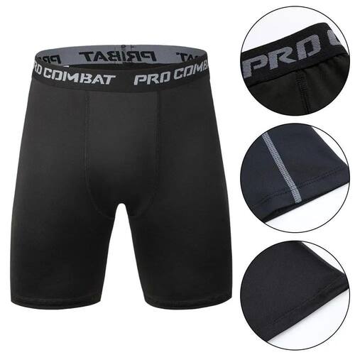 Sports Men Leggings Male Fitness Pants Elastic Compression T