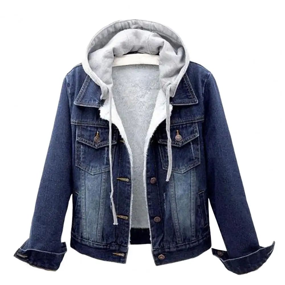 5xl Women Denim Chic Jacket Female Oversize Outerwear Loose