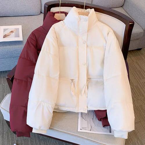 Cotton Padded Women Winter Coat Thickened Korean Short Type