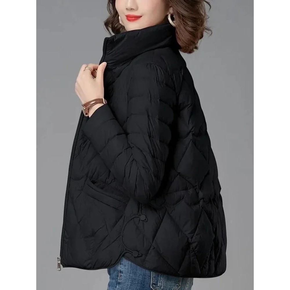 Lightweight Down Cotton Jacket Women Coats 2024 Autumn New M