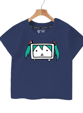 日本niconico初音动漫未来T恤