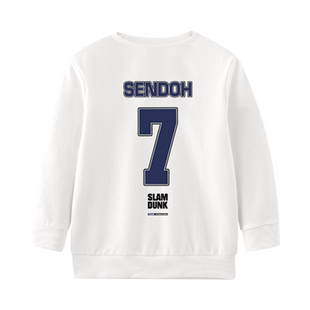 灌篮高手陵南队服7号仙道圆领卫衣男女大中小儿童装学生长袖衣服