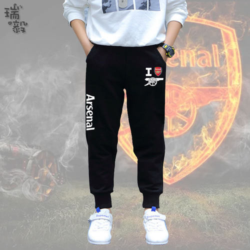 阿森纳队服枪手足球迷服小脚卫裤
