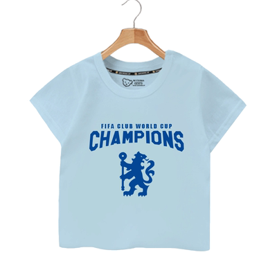 切尔西夺冠蓝军足球迷短袖