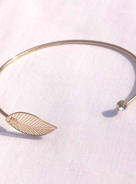 其他欧美女铜抽象手镯百搭超值