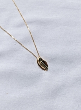 青岛外贸流行饰品欧美原单正品个性复抽象925银镀真金精品项链