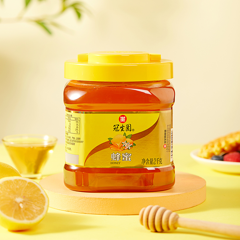 冠生园家庭2000g牛奶麦片蜂蜜