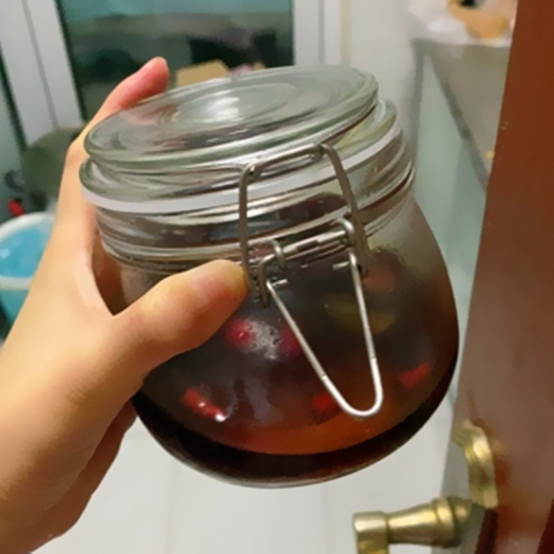 商用大众中式玻璃大方泡酒瓶